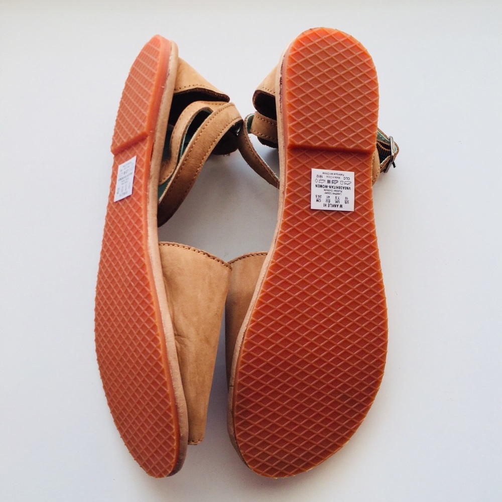 NEW Vans Ankle Tan Sandals - Picture 5 of 5